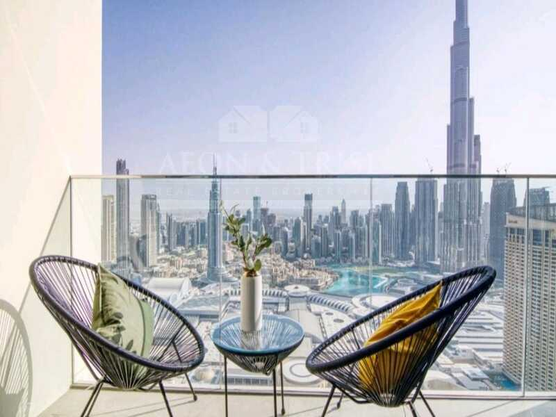 Fountain view and Full Burj | Live Luxury | Vacant